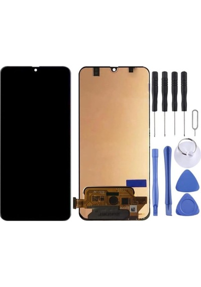 Samsung Uyumlu Galaxy A70 Oled Lcd Ekran Dokunmatik Tam Boyutlu M-a705 Çıtasız