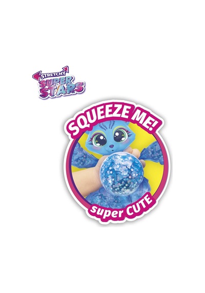 Superstars Super Blue Rycoonce Stretchy Figür