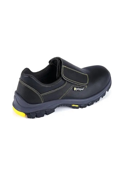 Mekap Gripper Gpr-34 Rs2 Kaynakçı İş Ayakkabısı - 300 C Yanmaz Vibram Tabanlı Kompozit Burunlu Deri Siyah