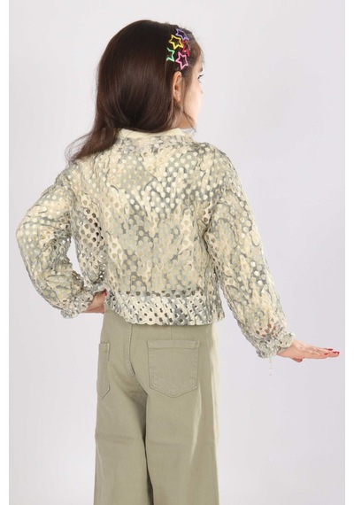 Xo Kids Kız Çocuk Bluz 5-14 Yaş 36170 Yeşil