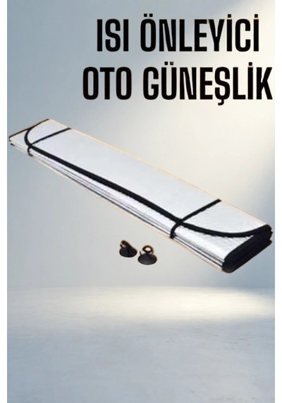 Pratik Araba Güneşliği 130x60 Cm Tüm Araçlar İçin - 4999