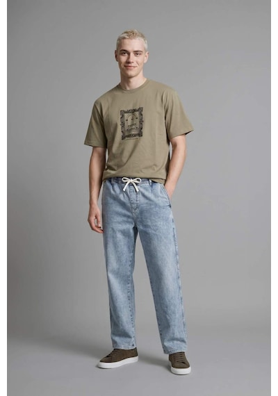 Defacto Wıde Leg Jean Pantolon H8394ax26smnm39 Mavi-nm39