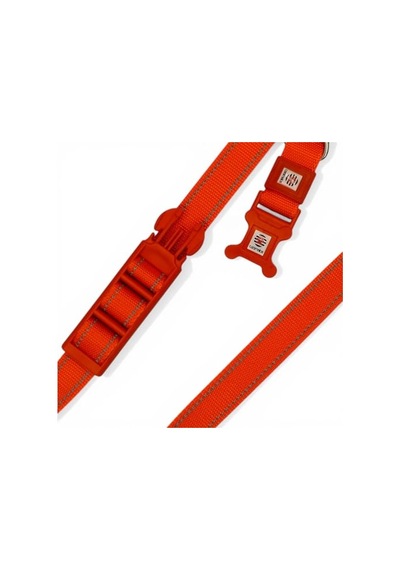 Caramelos Hands-free Köpek Gezdirme Kayışı, Naylon, 150 Cm, 2.5 Cm Genişlik, Ayarlanabilir, Reflektörlü