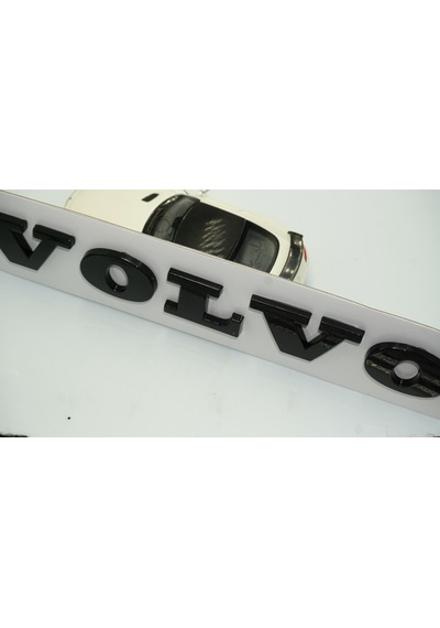 Dk Volvo Bagaj Kapağı Siyah 3m 3d Yazı Logo Amblem