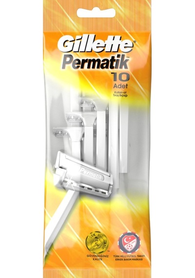 Gillette Permatik Kullan-At Tıraş Bıçağı 3 x 10'lu