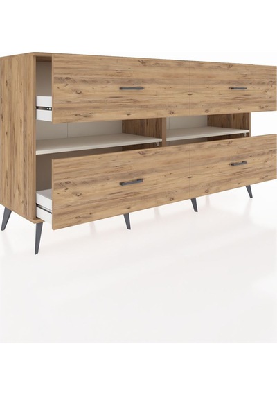 Hyperion Konsol 2 Raflı 4 Çekmeceli 176x44x99 Çam-aytaşı/çam Atlas Çam/aytası - Atlas Çam Hyperion Konsol 2 Raflı 4 Çekmeceli 176x44x99 Çam-aytaşı/çam Atlas Çam/aytası - Atlas Çam