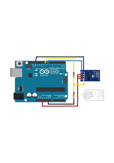 Esp-01 Esp8266 Wıfı Modül Arduino Kablosuz İnternet Modülü Iot