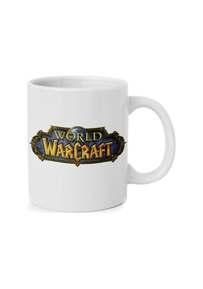 World Of Warcraft Baskılı Kupa Bardak 2 Beyaz