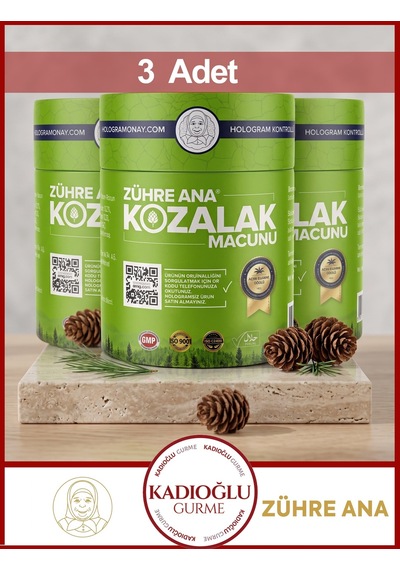 Zühre Ana Kozalak Macunu 240 Gr X 3 Adet