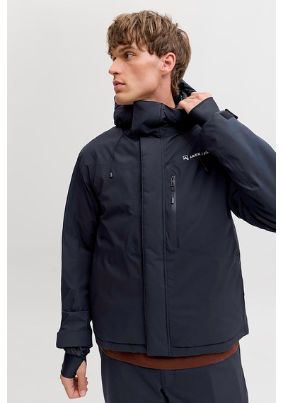 Jack & Jones Jjalpes Skı Jacket Aw25 Siyah
