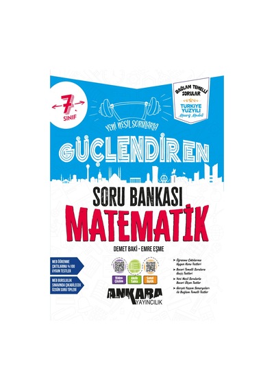 Ankara 2027 7. Sınıf Matematik Güçlendiren Maarif Model