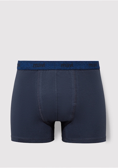 Mavi - Lacivert Basic Boxer 091699-18790 Lacivert