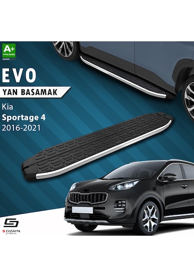 S-dizayn Kia Sportage 4 Evo Krom Yan Basamak 173 Cm 2016-2021