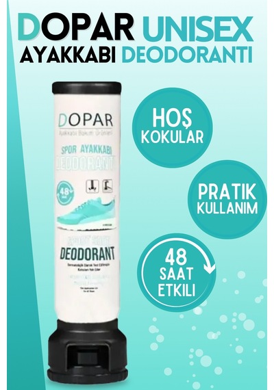 Dopar Ayakkabı Deodorantı Koku  Önleyici Sprey 100 ML