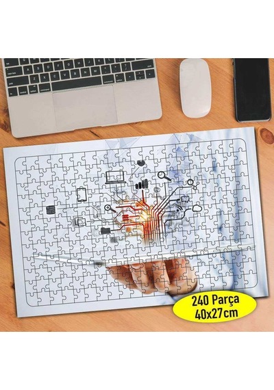 Sosyal Ağ Teknoloji Uzmanlığı 240 Parça Puzzle Yapboz-98722245