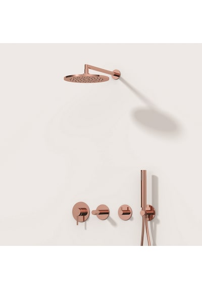 VitrA Origin Ankastre Sıva Üstü Lavabo Bataryası Bakır A4262126