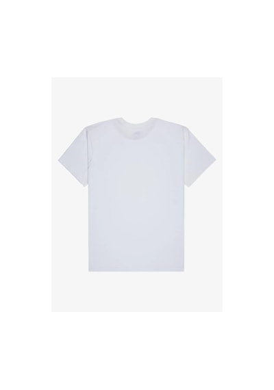 Quiksilver Eqyzt08056-908 Skull Lines Ss Erkek Spor Tişört Beyaz