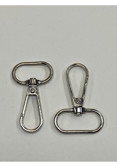 Karantuhafiye Çanta Kancası / Klasik Model/ 2 Li Set Gümüş Gümüş