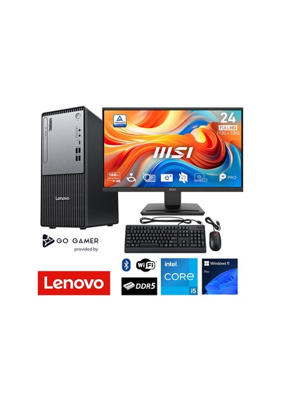 Lenovo ThinkCentre Neo 50T L61D i5-13400 16 GB 1 TB SSD 24" W11P Masaüstü Bilgisayar