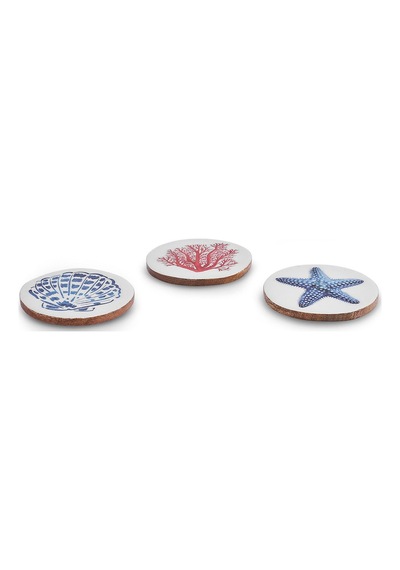 Karaca Mango Marin Bardak Altlığı 3'lü Set 10 cm