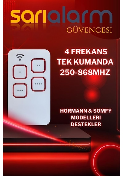 Uk-pr Çoklu Frekans Akıllı Kumanda 250- 868 Mhz