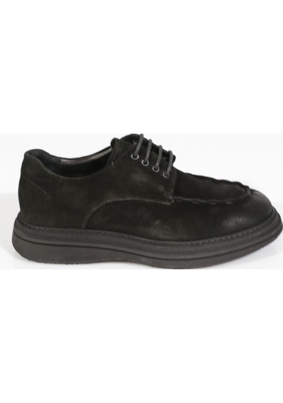 Dgn 969 Erkek Loafer Ayakkabi Siyah Süet