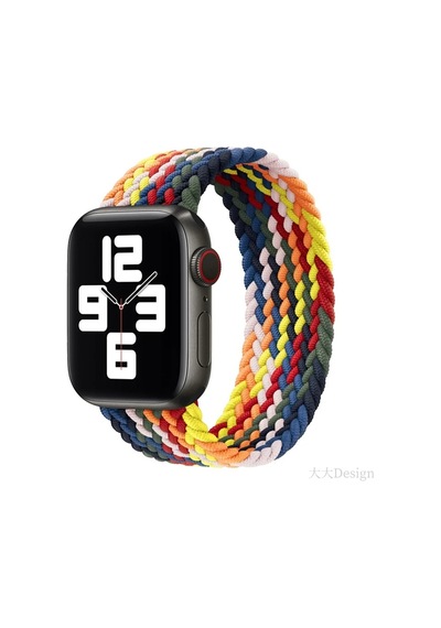 Ally Apple Watch Uyumlu 7-8 45mm 6-5-4 44mm Watch Ultra 49mm Single Loop Plastik Kayış Kordon 3-2-1 42mm- 5