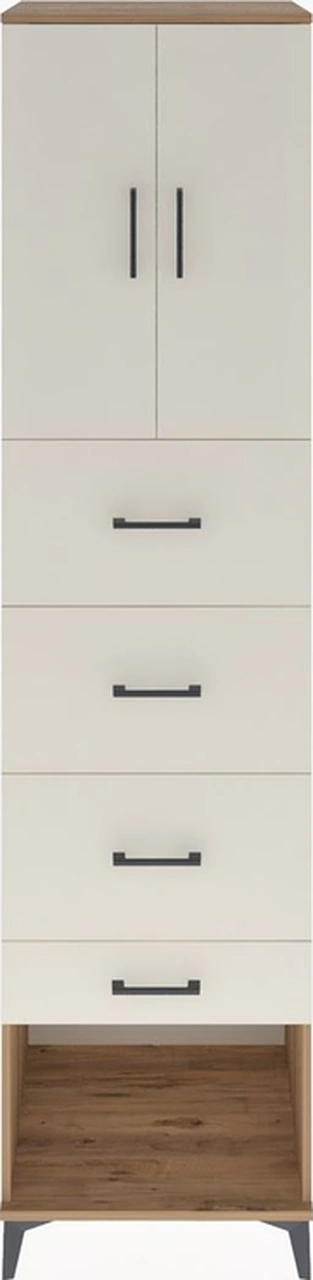 Hyperion Dolap 2 Raflı 4 Çekmeceli 2 Kapaklı 60x44x243 Çam-ay... Çam Hyperion Dolap 2 Raflı 4 Çekmeceli 2 Kapaklı 60x44x243 Çam-ay... Çam