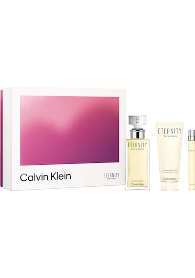 Calvin Klein Eternity Women Edp 100 Ml + Body Lotion 100 Ml + Edp 10 Ml 3616306728233 Diğer