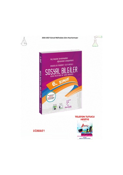 Karekök 6. Sınıf Sosyal Bilgiler Modüler Piramit Sistemi