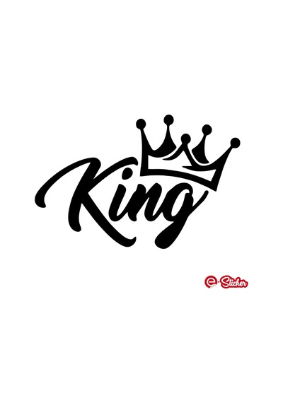 Kral Tacı King Oto Sticker Araba Cam Sticker