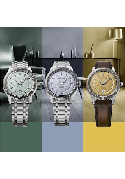 Seiko Presage Srpl71j1 Otomatik Erkek Kol Saati Metalik Gri