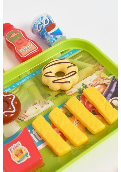 Sandviç Dükkanı - Birleştirilebilir Sandwich, Patates Kızartması & Ketçap, Dondurma, Donut, İçecek 01