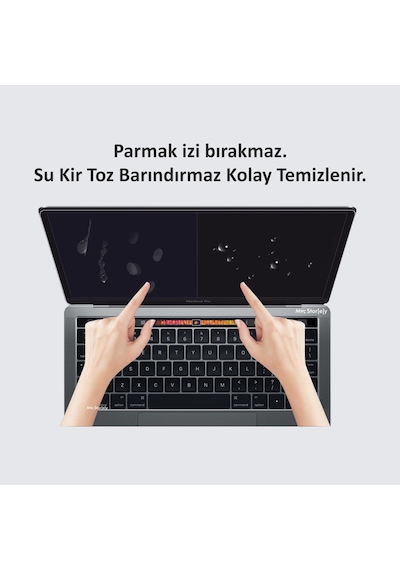 Mat Ekran Koruyucu Apple Uyumlu MacBook Air M2-m3 15 İnç Touchıd'li A2941 A3114 İle