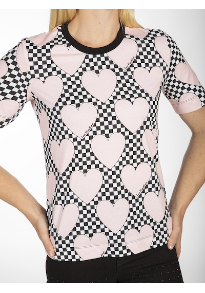 MOSCHINO Kadın Tshirt M75C2373 Pembe