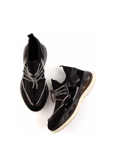 Siyah Kadın Sneaker K01212040717 Siyah