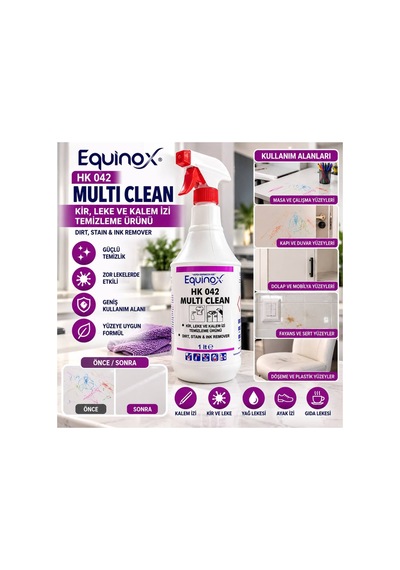 Hk 042 Multi Clean Kir, Leke Ve Kalem İzi Temizleme Ürünü 1 L - 938531129