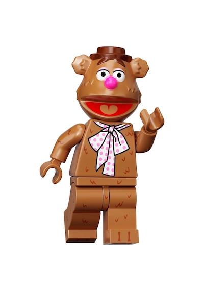 71033 The Muppet Show- 07 Fozzie Bear Mini Figür Kapalı Paket 1 Adet Minifigür