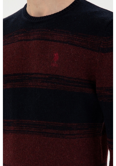U.S. Polo Assn. Erkek Bordo Kazak 50293115-VR014