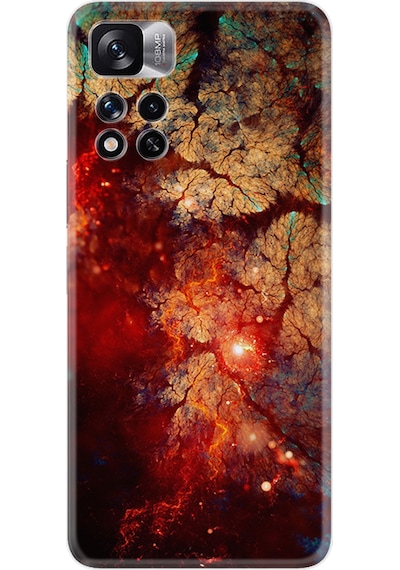 Xiaomi Redmi Note 11 Pro Kılıf Silikon Desen Özel Seri Yeryüzü 1764
