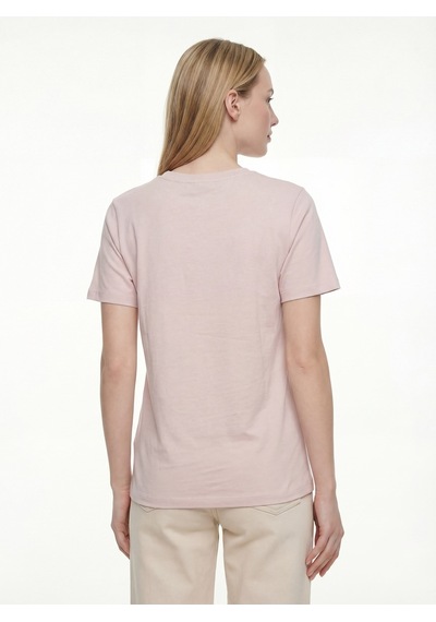 Kadın T-shirt Lf2042252 Lıght Pınk Pembe