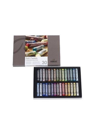 Talens Rembrandt Soft Pastel Boya 30 Renk Tam Boy Manzara N11.5068