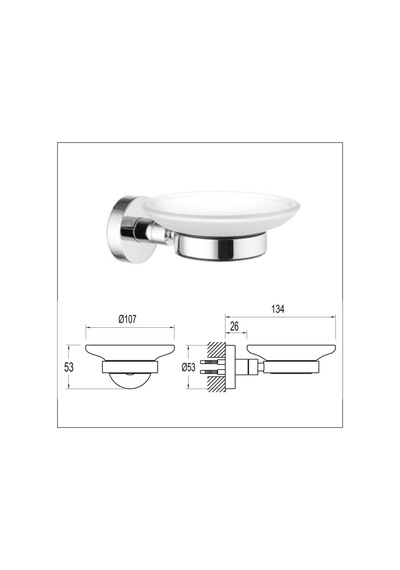 Kale D100 Banyo Aksesuar Seti 5 Parça Kaliteli Set 7517799055 Krom