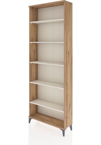 Arges Dolap 5 Raflı 88x30x243 Çam-aytaşı Atlas Çam
