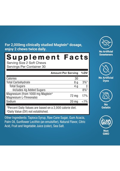 Force Factor Ultimate Magtein Magnesium Magnezyum L-threonate