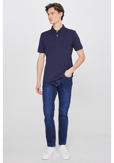 Lee Extreme Motion Slim Fit Dar Kesim Pamuklu Esnek Mavi Denim Jean Pantolon