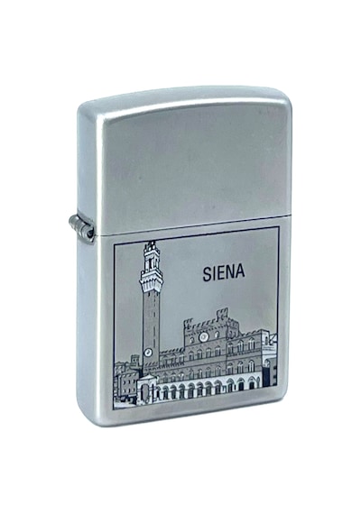 Zippo Siena Piazza Del Campo Dizayn Çakmak Gri