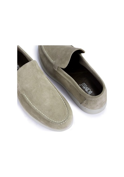 Facile Süet Hakiki Deri Erkek Günlük Ayakkabı Loafer Ayakkabı