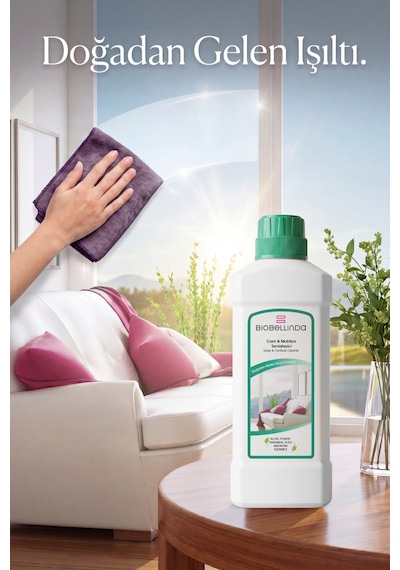 Doğal Konsatre Özel Bileşenli Formül Cam & Mobilya Temizleyici 750 Ml