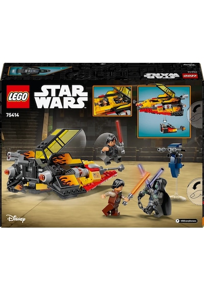 LEGO® Star Wars: Rebuild The Galaxy™ Force Burner Kar Motoru 75414 - 7 Yaş ve Üzeri Çocuklar için Yaratıcı Oyuncak Yapım Seti (349 Parça)